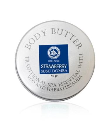 Bali Alus Body Butter Strawberry Susu Domba Traditional SPA Essential with VCO & Habbatussauda 50 gram