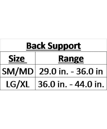 iGO Back Support - Black Small/Medium | Ergonomic Pain Relief | International Shipping Available - Buy Online on GoSupps.com