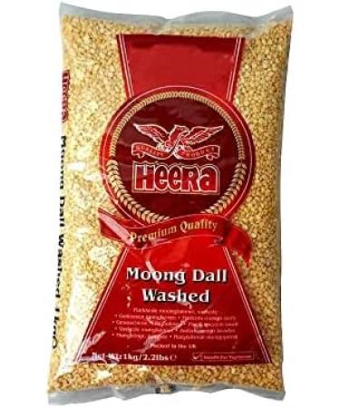 Seelans Heera Moong Dal Washed-1Kg Moong Dal High Fibre High Protein Natural Gluten Friendly India - Buy Online on GoSupps.com