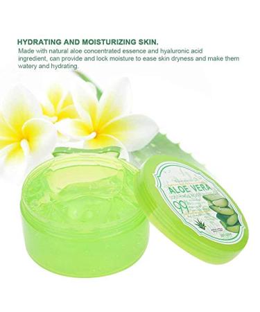 300g Aloe Vera Gel - Moisturizes Damaged Skin Relieves Acne Scars Soothes Sunburn & Redness Anti-Inflammatory Repair Solution - Buy Online on GoSupps.com