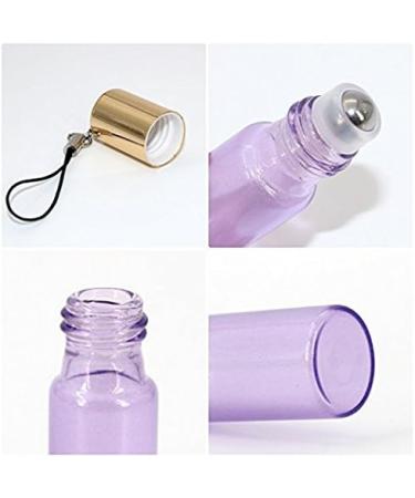 Mavogel Pearl Glass Roller Bottles - 24 Pack 5ml with Stainless Steel Roller Balls - Essential Oil Key Opener and Droppers Included - Buy Online on GoSupps.com