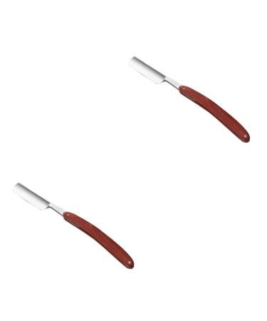 minkissy 2pcs razor safe razor stainless steel hair clip man