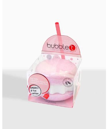 Bubble T Cosmetics Summer Fruits Tea Giant Macaron Bath Fizzer Bomb Packed with Berry Extracts to Cleanse and Nourish The Skin with an Uplifting Fragrance 1 x 180g