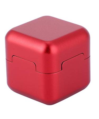 Vgeby snooker pool chalk owner 3 colors portable and durable aluminum billiard queue tip chalk billiard pool chalk chalk closed kreideetui (red)
