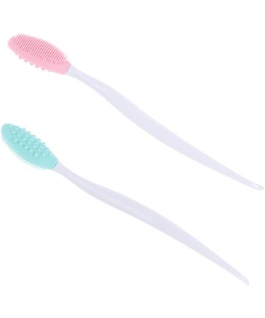 6 pcs Simple Face Brush Facial Brushes Pink for Soft Blackhead Exfoliation Fat Silicone Cutin Cleaning Granule Massager Green Held Hand Manual Practical Green pink mediumx3pcs - Buy Online on GoSupps.com