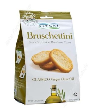 Asturi Classico Bruschettini - Virgin Olive Oil (Case of 3) 4.23oz