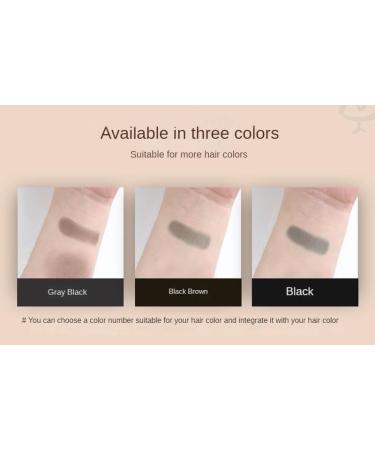 Eyebrow Powder Stick Eyebrow Stamp One Step Eyebrow Stamp Shaping Kit Long Lasting Eyebrow Makeup Eyebrow Powder Tool Set (Light brown) - Buy Online on GoSupps.com