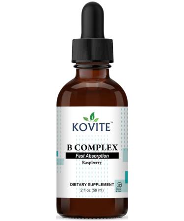 Kovite B Complex Liquid Fast Absorption - Raspberry - 2 fl oz