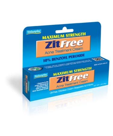 Maximum Strength ZitFree Acne Treatment Cream