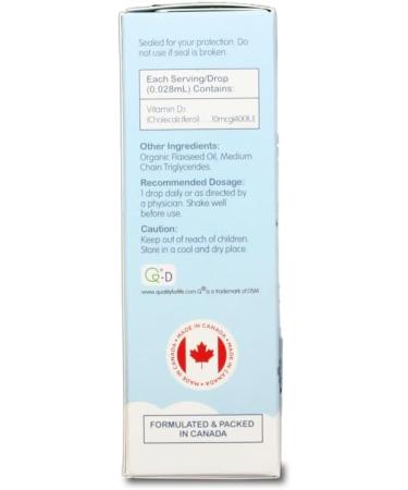 D-Sorb Vitamin D3 400 IU 2.8mL 100 Servings - Buy Online on GoSupps.com