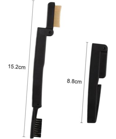 Buy NOLITOY 2pcs Folding Mascara Applicator & Eyebrow Brush Set | International Shipping - Buy Online on GoSupps.com