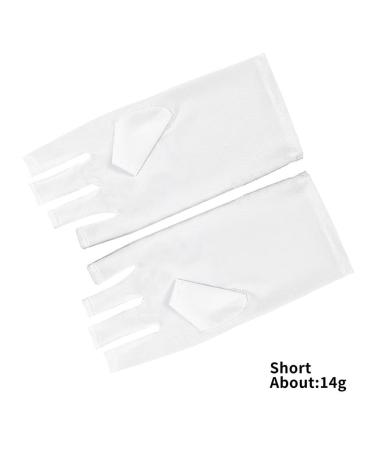 dijiusidy 1 Pair Manicure Protection Glove Hands Sun-proof Protector Non-slip Nail Art Gloves for Professional Short - Buy Online on GoSupps.com