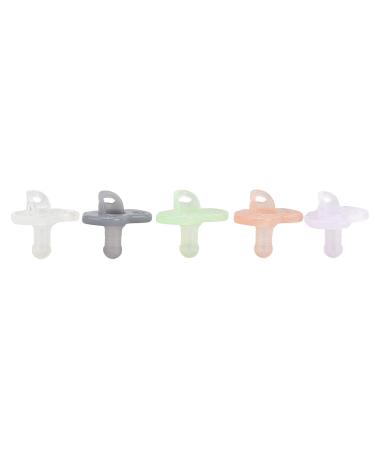 Silicone Pacifier Set - 5 Pcs Bite Resistant Sensory Relief for Babies | International Shipping Available - Buy Online on GoSupps.com
