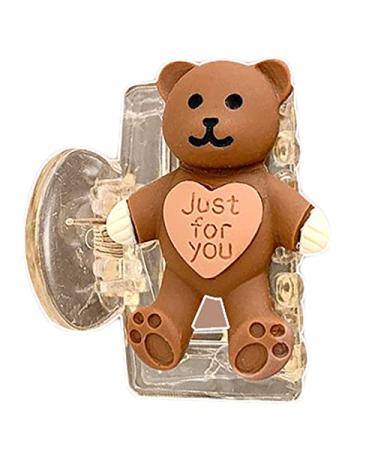 Non-Slip Cute Bear Hair Claw Hair Tie Small Catch Barrette No Slip Strong Hold Hair Jaw Clip Hair Accessories Barrettes Hair