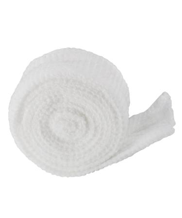 Toddmomy 1 Roll Elastic First aid Accessories Elastic First aid net Tubular Athletic Tape wrap mesh Fixing Tape wrap Tube Bandages Retainer White Spandex Sports