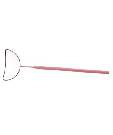 Eyelash Inspection Mirror Eyelash Shaped Mirror Hand Held Mirror Handheld Mirror Black Mirror Eyelashes Supplies Lash Tools for Eyelash Extensions Heart Crescent Moon Glass Extend 16.5x5x0.8cm