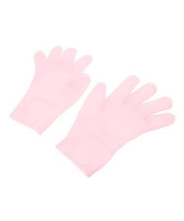 Healeved 3 Pairs Moisturizing Gloves Dry Hand Womens Mittens Cosmetics Gloves Grade - Dry Skin Care Gloves Exfoliating Hand Masks Hands Care Gloves Pink Facial Mask Sebs Whitening