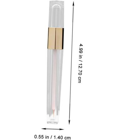 Mikinona 6pcs Bottle Clear Eyeliner Bottle Eye Gloss Tube Clear Container - Buy Online on GoSupps.com