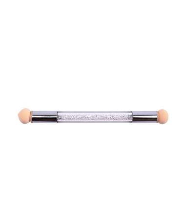 Dual Tipping Sponge Nail Brush & Gradient Shading Pen - Ombre Nail Art Tool with 4 Replacement Heads | Alittlecuteshop - Buy Online on GoSupps.com