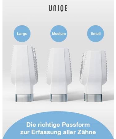 Unique Mouthpiece (Size M) - Exchange for Electric Uniqe Lamella Toothbrush | Advanced Lamella Technology for Effective Tooth Cleaning - Buy Online on GoSupps.com