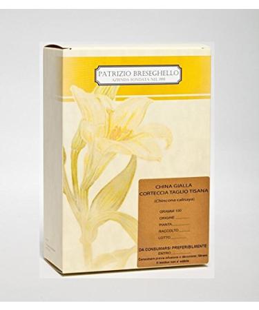 Patrizio Breseghello Patrizio Breseghello - China Yellow Bark Herbal Tea Cutter 100g 100% Natural Chinese Bark For Infusions and Herbal Teas with Officinal Herbs