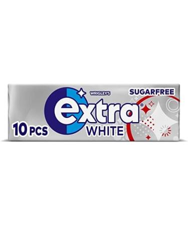 Extra White Chewing Gum Sugar Free 30 Packs of 10 Pieces - Buy Online on GoSupps.com