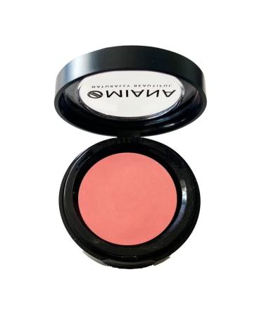 Omiana Pure Mineral Blush or Lip Butter - Minimalist Makeup Touch of Color Made in the USA Pink Coral