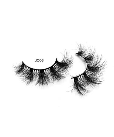 HBZGTLAD 7Pairs 3D Mink Dramatic Volume Lashes Bulk Pack - Long Wispy Natural False Lashes (JO06) - Buy Online on GoSupps.com