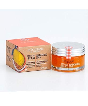 L'Occitane Radiance Face Scrub 2.6 oz - Exfoliating Face Scrub for Glowing Skin - Buy Online on GoSupps.com