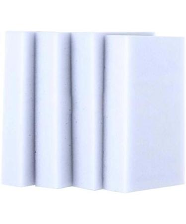 Jbnmvc 100pcs Eraser Melamine Foam Cleaner Magic Sponge Multi-Functional Soft White - Buy Online on GoSupps.com