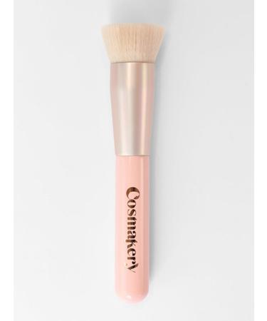 Foundation Brush for Liquid Makeup - Buffing Blending Brush - Makeup Accessory with No Product Absorption - Ideal for Liquid Cream and Powder Formulas