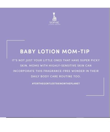 Sophie la Girafe Babycare Lotion - Vegan Moisturizer for Healthy Skin - 175ml Pack of 2 - Sunflower Seed Oil & Arginine - Buy Online on GoSupps.com