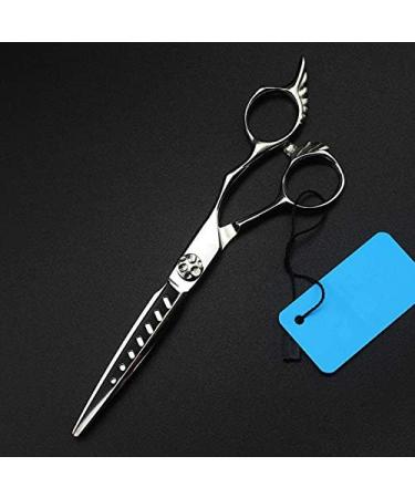 Hair Cutting Scissors 6 Inch Professional Japan 440c 7 Holes Hair Cutting Scissors Haircut Thinning Barber Makas Haircutting Shears Hairdresser Scissors Set - Buy Online on GoSupps.com