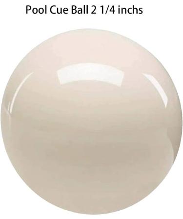 Lingyuan 2 1/4 Pool Table Cue Ball - 6oz White Billiard Training Ball - Buy Online on GoSupps.com