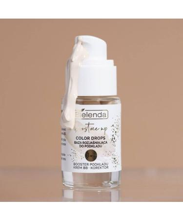  Bielenda Bielenda Boost Me Up Color Drops Brightening Base for 3 and 1 Foundation Booster/BB Cream/Correcteur - Buy Online on GoSupps.com