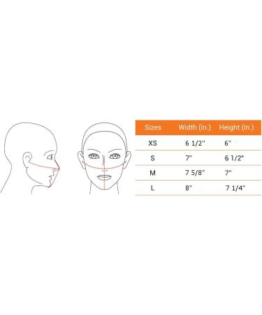 Buy T99 3-Layers 600tpi Cloth Facemask (Large) - Washable Durable & Comfortable | International Shipping Available - Buy Online on GoSupps.com