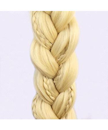 Rapunzel Cosplay Wig | Long Straight Blonde Synthetic Hair Wig + Cap | Perfect for Tangled Princess Costume - Buy Online on GoSupps.com