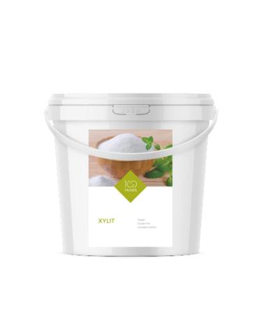 100years GmbH - Xylit 5000G (5 kg) - calorie -reduced sugar substitute made of birch sugar sugar alternative - filled in Germany 5 kg (1 Pack)