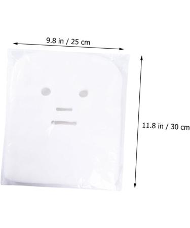 PRETYZOOM Masques Faciaux Pr d coup s pour Spa 100 Pi ces Feuilles en Tissu Jetables 25 30 Cm Soins Hydratants Visage Salon Beaut Usage Professionnel - Buy Online on GoSupps.com