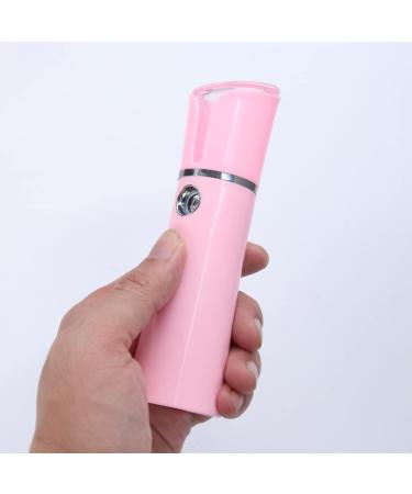 MUSISALY 1pc Oil for Face Face Evaporator Handheld Spray Pink Facial Spa Steamer 14.10X4.00X4.00CM - Buy Online on GoSupps.com