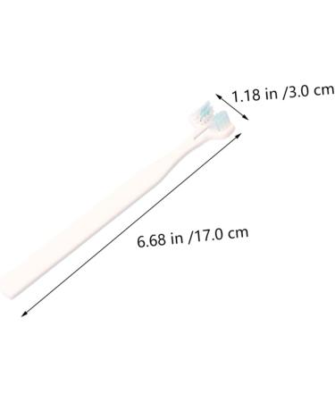 Beavorty 4pcs Convenient Bristles Brush Tooth Dual-head Cat Supplies Pet Dog Accessory Puppy Small - Buy Online on GoSupps.com