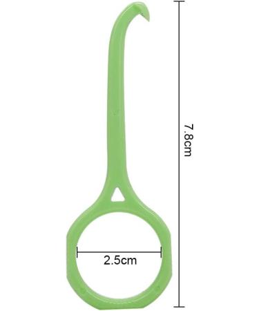 Angzhili 5 Pack Clear Aligner Removal Tool Remover for Invisible Brace Tooth Cleaning Oral Care (White Yellow Pink Green Blue) - Buy Online on GoSupps.com