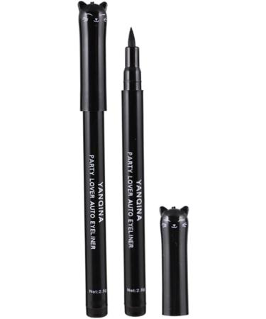 FOMIYES 3pcs Waterproof Eye Liner Pencil Makeup Eyeline Pencil Eyeliner Three-dimensional Kitten 1 count (Pack of 1) Blackx3pcs - Buy Online on GoSupps.com