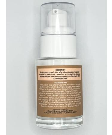 NO-TOX Natural Peptide Serum - 30ml Anti-Aging & Vegan Anti-Wrinkle Treatment with Matrixyl 3000 & Argeline | Shop Internationally - Buy Online on GoSupps.com