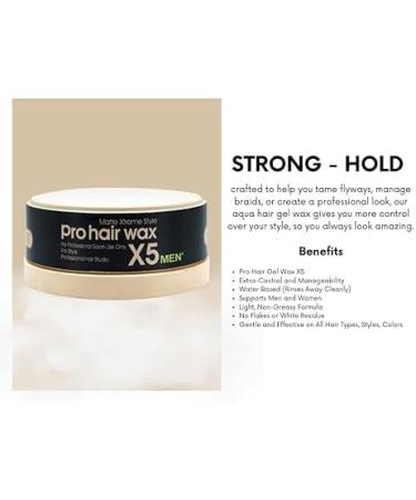 Morfose X5 Pro Hair Wax Matte Xtreme Style - Strong Hold All Day Long - 150ML - Buy Online on GoSupps.com
