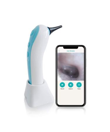 Remmie Health | Wireless Otoscope Ear Camera | Throat  Skin  Nose Camera | Adjustable LED Light | FDA Registered | Safe Recommended by Pediatricians | Inspection Camera with Built-in Mobile App