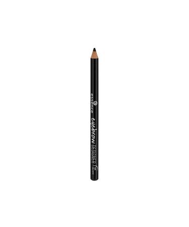 Essence Cosmetics Eyebrow Designer Eye Pencil eyebrow pencil No. 01 Black black defined vegan microplastics particles free nanoparticles free (1g) 01 black 1 g (1 Pack)