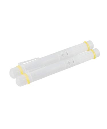 GMS Portable Syringe Case | Perfect Travel Carrying Cases for Pre-Filled Syringes | for Insulin and Other Liquid Medication (Bundle of 2 Cases - Clear)