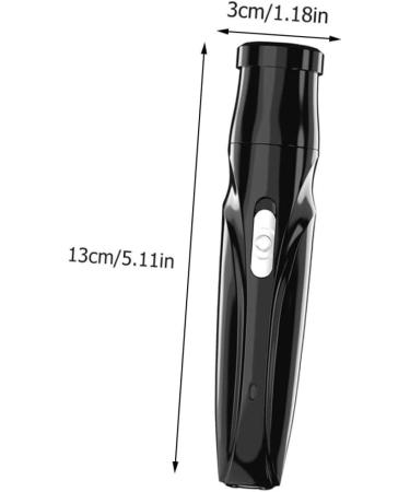 Buy Hemoton Rechargeable Nose Hair Trimmer - Low Noise Safe Metal Cleaner for Men & Women | Mini Razor Nose Hair Removal Tool - Buy Online on GoSupps.com