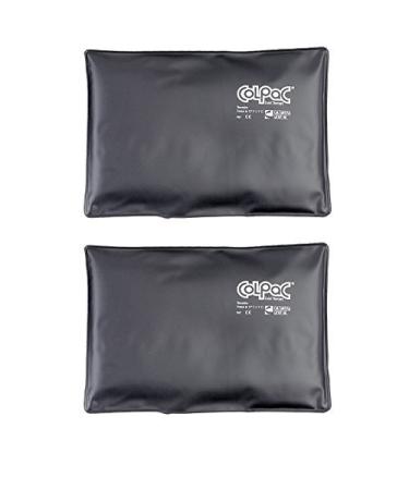 Chattanooga ColPac Clinical Grade Black Urethane Ice Pack - Standard  10x13.5 Inch  2 Count (Pack of 1)